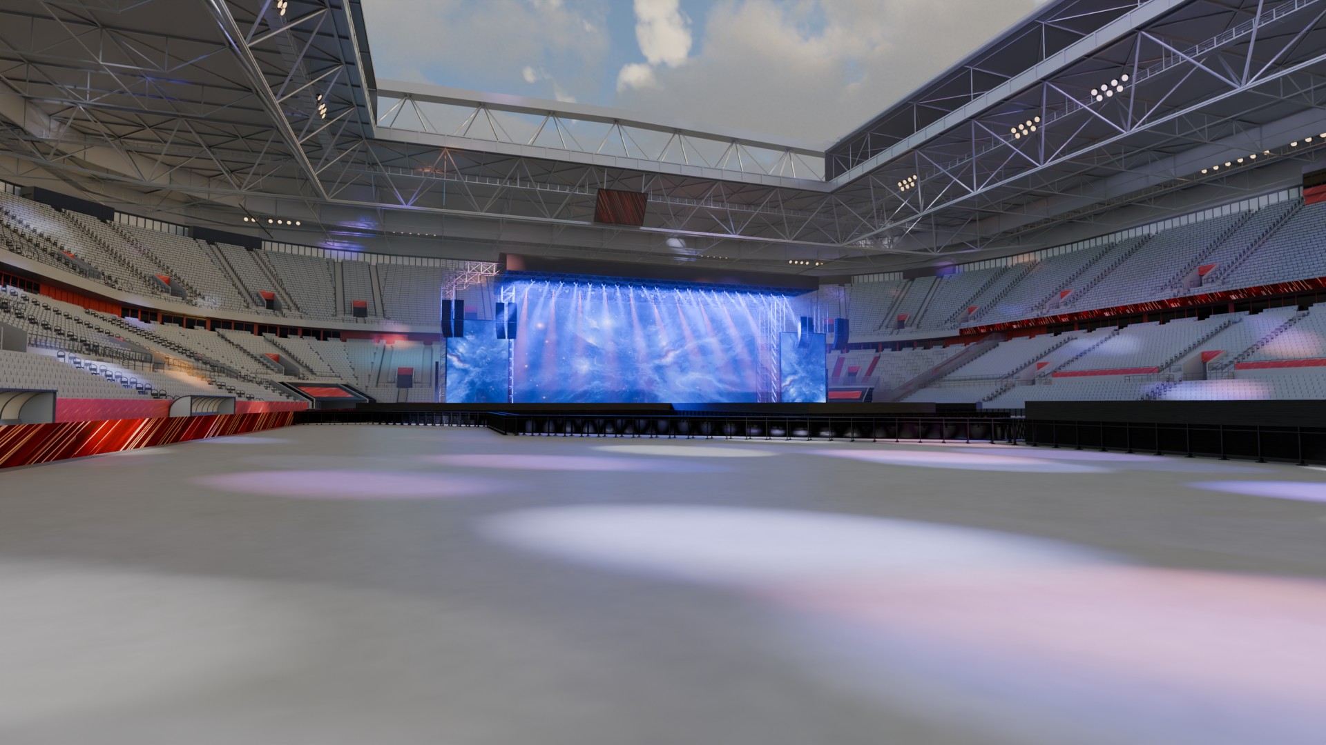 SECTION Innenraum Stehplatz